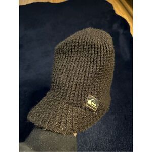 Vintage Quiksilver Beanie Brim Snowboard Skater Hip Hop Style BR